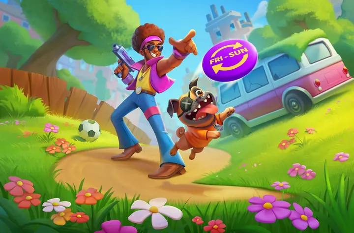 Ήρωας του Pistolo με σκυλάκι στο πάρκο — Weekend Reload Bonus