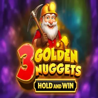 3 Golden Nuggets — εικόνα κουλοχέρη στο Pistolo Casino